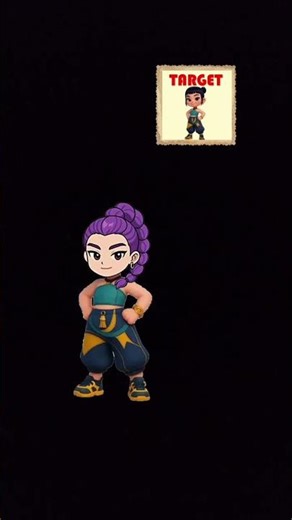 Tap to correct cartoon girl#shorts