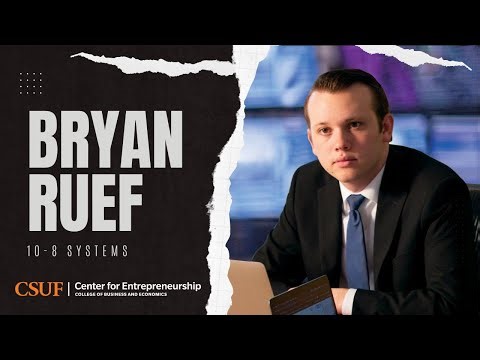 From Video Games to Saving Lives: Bryan Ruef and 10-8 Systems | CSUF Entrepreneurship Success Story