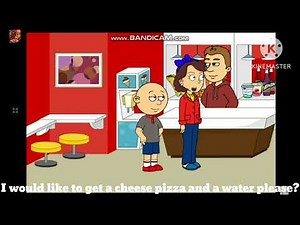Classic Caillou Misbehaves at Pizza Hut/Grounded (With Eng Subs)