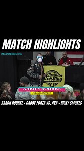 🔥 Aaron Rourke made his return last month teaming with Gabby Forza to settle the score with his former ARTE cohorts, Ava Everett & Ricky Smokes! | Limitless Wrestling
