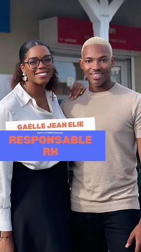 Découvrez le métier de Responsable RH dans le portrait de Gaëlle Jean Elie 👩🏾 Tous les mercredis à 19:45 dans Écho Métier sur viaATV vous allez me retrouver à la découverte d’un portrait pro en collaboration avec Le MEDEF ✨