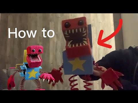 How to make boxy boo form project:playtime Poppy playtime!