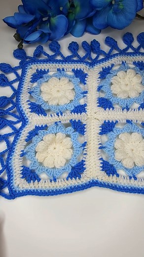 18K views · 111 reactions | Crochet Flower Blanket – Easy Pattern Tutorial | Crochet&Knitting by marifu6a | Facebook