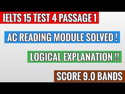 IELTS Cambridge 15 Test 4 Passage 1 AC Reading with logical explanation I The return of the huarango