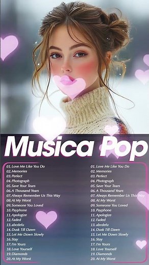 Música Pop 2025 🎶 Éxitos en Inglés Más Escuchados #englishsongs #musicapop #popmusic2025