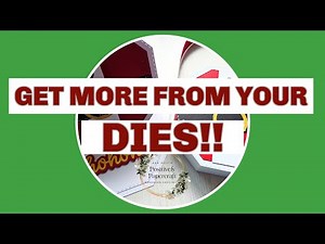 GET MORE FROM YOUR DIES!! #Christmascrafts, #Halloweencrafts,#Papercrafts,