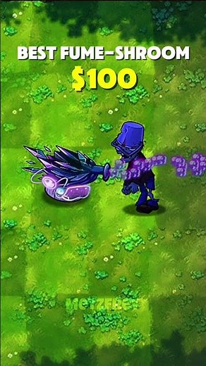 $1 vs $9999 Fume-shroom in PvZ: Fusion
