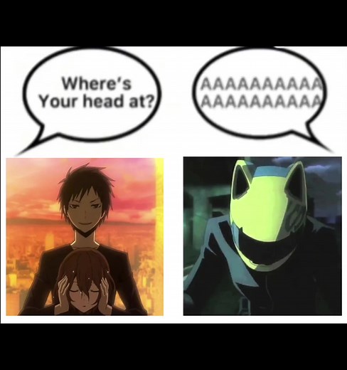 Celty Gets Her Head Back in Durarara Anime