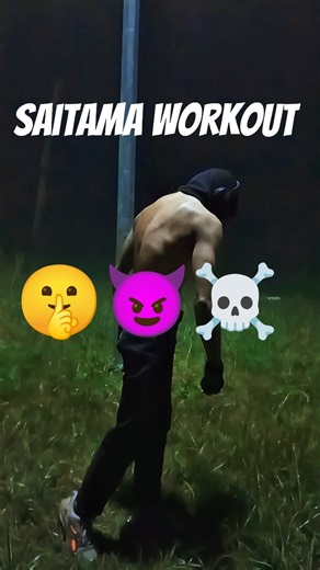 ☠️ Saitama Workout#saitama #flip #1punchdan