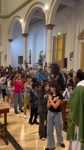 A Gesture of Grace, Welcome, and Anticipation During the moment of Holy Communion, the faithful approach the altar to receive the Body of Christ, the Bread of Life. It is a sacred encounter, a union with Jesus truly present in the Eucharist. Yet, in that same holy procession, we often see children who have not yet received their First Communion walking forward with reverence. They come not to receive the Eucharist, but to receive a blessing, a gesture of grace, welcome, and anticipation. This si