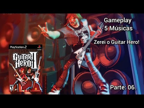 Guitar Hero 1 - Medium (PS2) Parte: 06. Zerei o Guitar Hero!