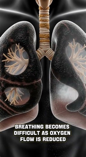 Smoking Lungs vs Healthy Lungs | 10 Years of Damage Inside Your Body#SmokingEffects#BodyScience