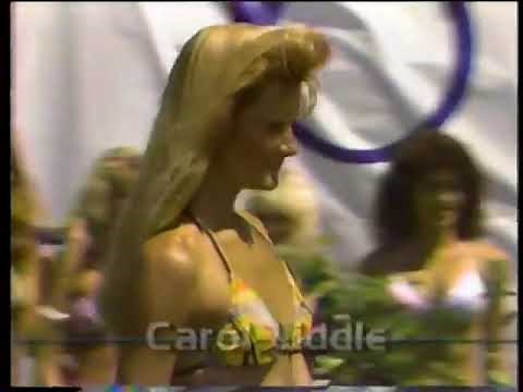 DIANNE COPELAND -18 KAREN FOSTER - BIKINI CONTEST - 1985 (mirror)