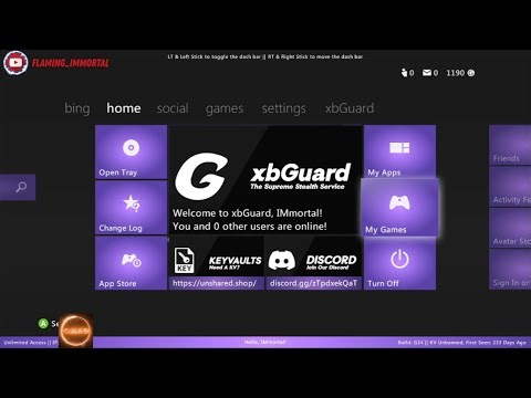 Xbox360 Xbguard Stealth Server Show Case