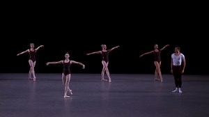 Winter Replay: Soloist Preston Chamblee joined by Principal Dancer Isabella LaFreniere and an ensemble of four in the Sanguinic variation of George Balanchine's The Four Temperaments. Were you able to see this iconic leotard ballet this winter? | New York City Ballet