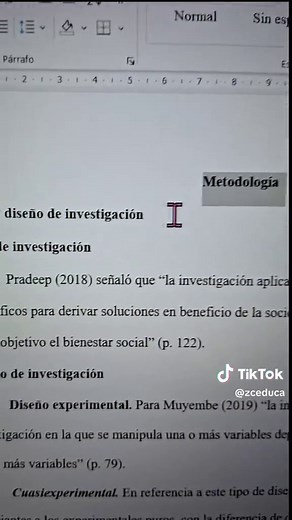 Crea tu índice automático en Word con estilo APA 7