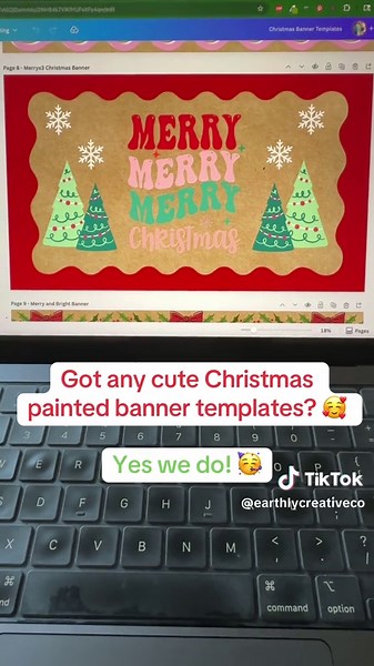 Cute Christmas Painted Banner Ideas for 2025