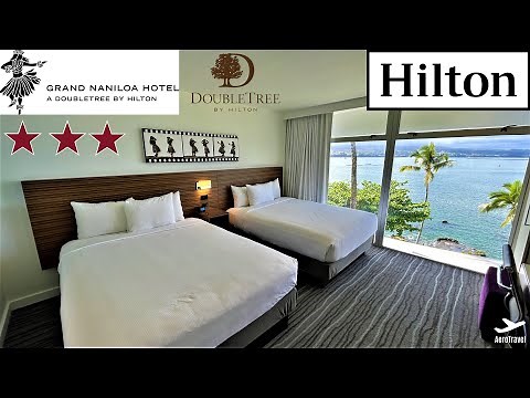 GRAND NANIOLA HILO - DOUBLETREE by HILTON REVIEW | OCEAN VIEW TWIN ROOM | NO UPGRADE AS GOLD MEMBER