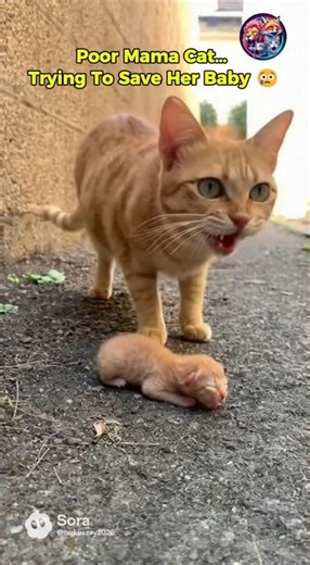 Rescued Mama Cat & Her Baby Finally Safe ❤️ | Emotional Kitten Recovery