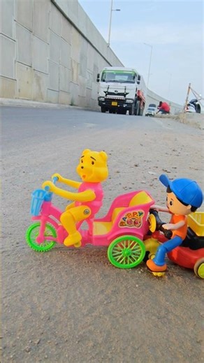 Crazy Bicycle 🚲 And Remote Control Police Bike Unboxing And Testing Short Video ||