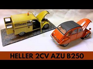 👉 HELLER Citroën 2CV AZU-B 250 – FINAL Assembly & TAMIYA Comparison!