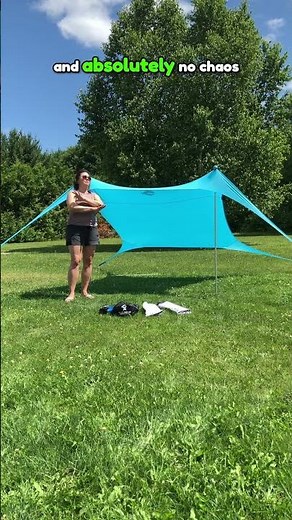 Sun Ninja UPF 50+ Beach Tent Review – Easy Setup Shade #BeachTent #SunProtection