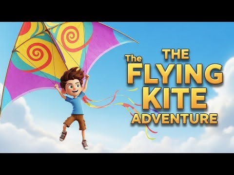 The Flying Kite Adventure 🪁🌤️ | Learn Colors & Shapes | Fun Outdoor Learning for Kids