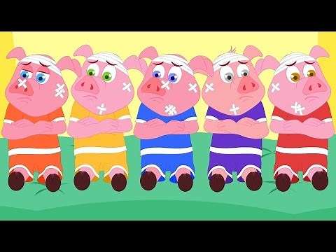 Five Little Piggies | Nursery Rhymes For Children | Cartoon Videos For Babies by Kids Tv