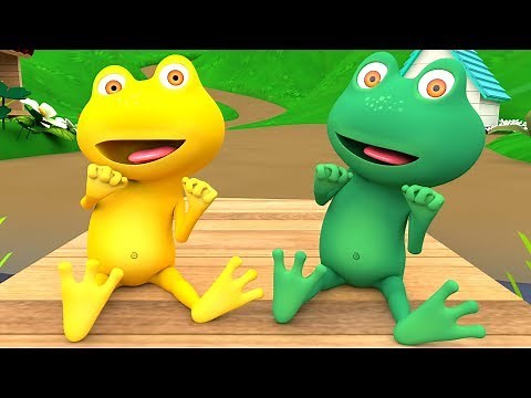 Chú Ếch Ộp - Nhạc Thiếu Nhi - Hoạt hình vui nhộn, Chú Ếch Con - Chú ếch xanh, ếch vàng, ếch đỏ