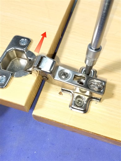 How to Fix a Loose Furniture Hinge on a Cabinet Door