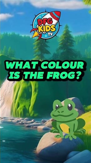 What colour is the frog? | ABC Song | @DFGKIDSTV #kidslearning #kidsmusic #learningwithmusic