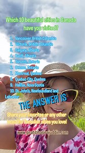🌟 Sunday Spotlight: Beautiful Canadian Cities 🌟Which 10 beautiful cities in Canada have you visited? Share your favorites or any other beautiful Canadian cities you love! Let's celebrate the beauty of Canada together! 🇨🇦✨ on Canada’s Birthday ! I have visited 7 last 3 will go on my bucket list . #CanadaDay2024 #Canadabirthday #10beautifulcities #nursepratibha #nirseeducator | Pratibha