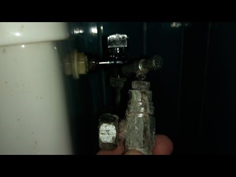 How to change the toilet tap