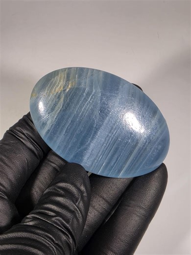 Blue Onyx Palm Stone - Etsy