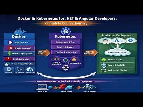 🚀 Master Docker & Kubernetes the RIGHT way (Real Projects + Production Ready)