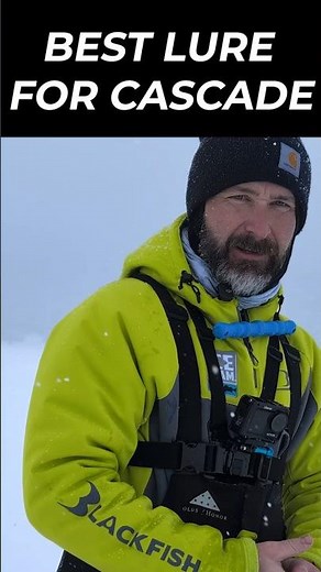 The BEST Perch Lure for Cascade Lake Ice Fishing