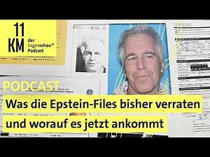 Was die Epstein-Files bisher verraten und worauf es jetzt ankommt I 11KM - der tagesschau-Podcast