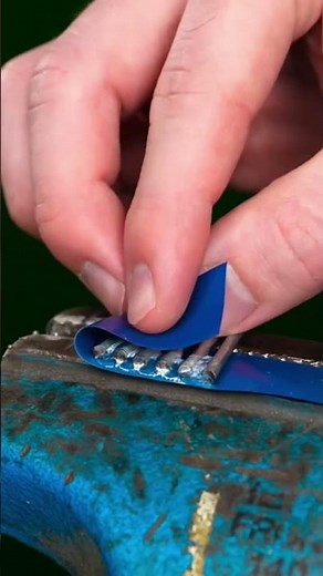 Remove Rust in Seconds Using Nails + Drill Machine 🔥 | DIY Rust Remover Hack #drillhack