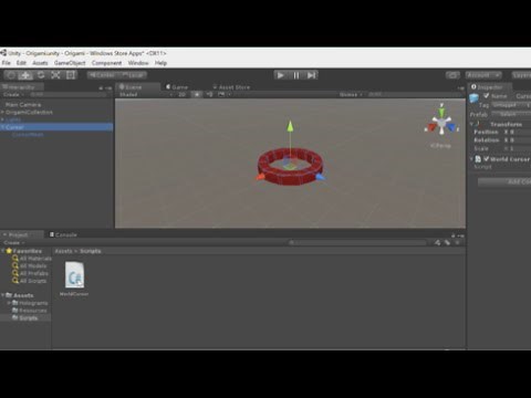 Microsoft HoloLens: Course 101E – Ch. 2 - Gaze Input