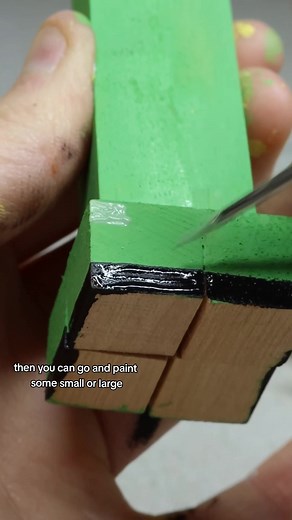 DIY Minecraft Creeper Sculpture Tutorial