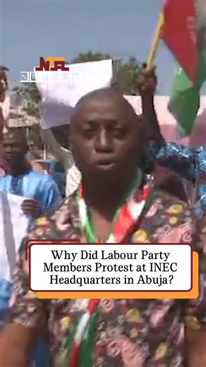 Members of the Labour Party staged a peaceful protest at the INEC headquarters in Abuja over concerns about the uploading of nominated candidates for the forthcoming FCT Area Council elections. INEC officials received the protesters and assured them of the commission’s commitment to an inclusive and transparent electoral process. | NTA Network News
