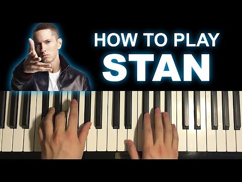 How To Play - Eminem - Stan (Piano Tutorial Lesson)
