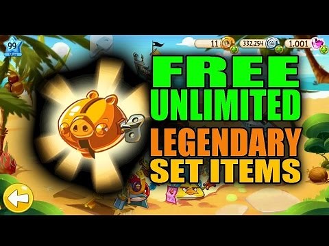 Angry Birds EPIC *Unlimited* Legendary Set Items Cheat November 2014 UPDATE
