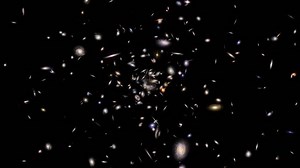 Galaxies Large Cluster Seamless Loop Groups and clusters are collections of galaxies bound together by gravity. They are building blocks for the larger-scale structures of the universe.