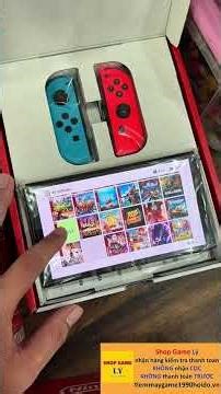 Nintendo Switch Oled mod chip cài hết game việt hoá