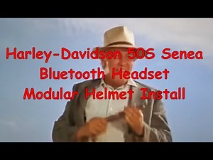 Sena 50s modular helmet install.