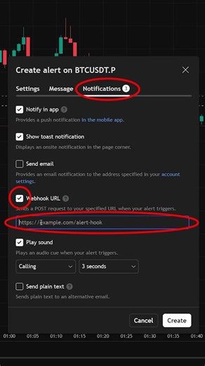 Connect TradingView to the App