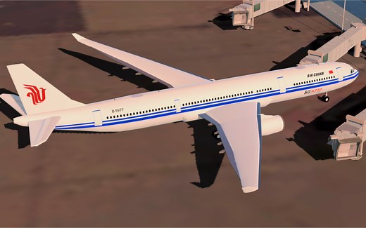 【SimplePlanes】简单飞机新作 国航333航线飞行