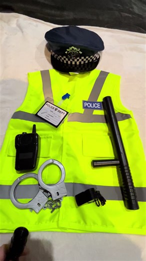 Kids Police Uniform Bundle for Dress-Up Fun