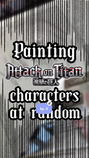 Can y’all tell I haven’t slept well 🥴 #paintingchallenge #glasspainting #attackontitan #shingekinokyojin #random #anime #armin #arlert